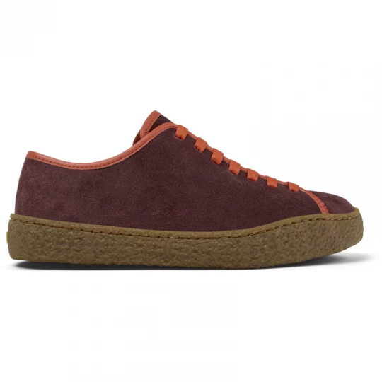 Foto van product CAMPER Peu Terreno - Vrijetijdsschoenen voor Dames - Kastanjebruin, Smooth leather