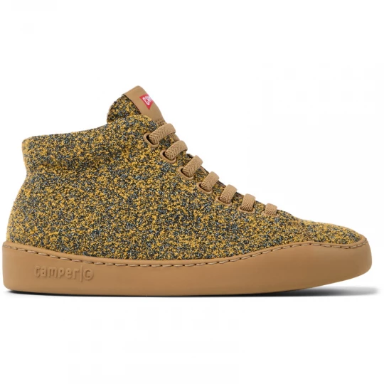 Foto van product CAMPER Peu Touring - Enkellaarzen voor Dames - Bruin, Zwart, Cotton fabric