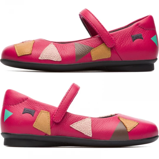 Foto van product CAMPER Piruete - Ballerina’s voor - Roze, Smooth leather