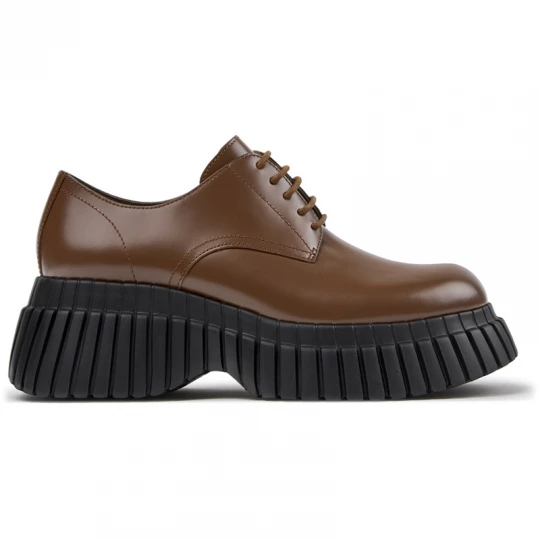 Foto van product CAMPER Pix BCN - Nette schoenen voor Dames - Bruin, Smooth leather