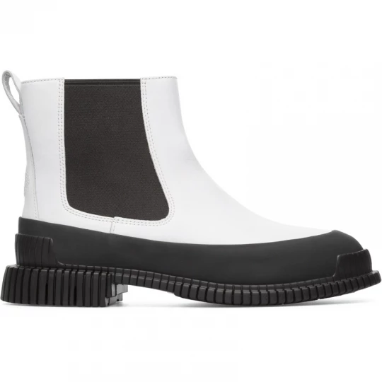 Foto van product CAMPER Pix - Enkellaarzen voor Dames - Wit, Zwart, Smooth leather