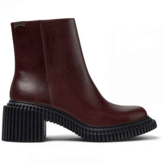 Foto van product CAMPER Pix London - Enkellaarzen voor Dames - Bruin, Smooth leather