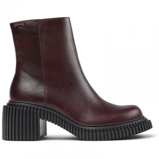 Foto van product CAMPER Pix London - Enkellaarzen voor Dames - Kastanjebruin, Smooth leather