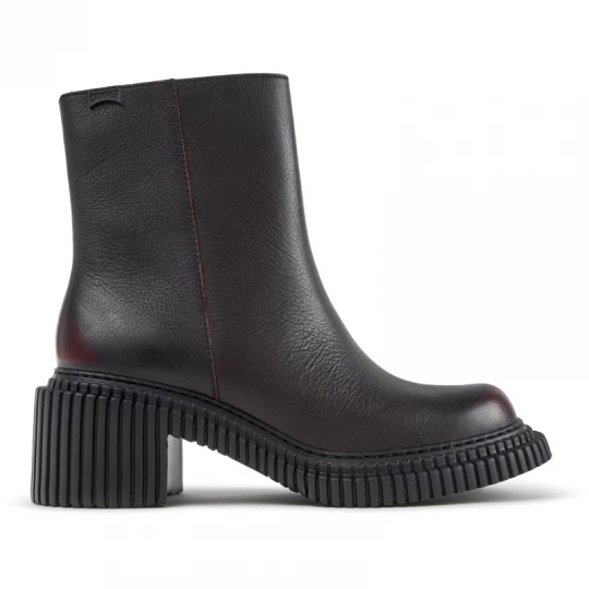 Foto van product CAMPER Pix London - Nette schoenen voor Dames - Zwart, Kastanjebruin, Smooth leather