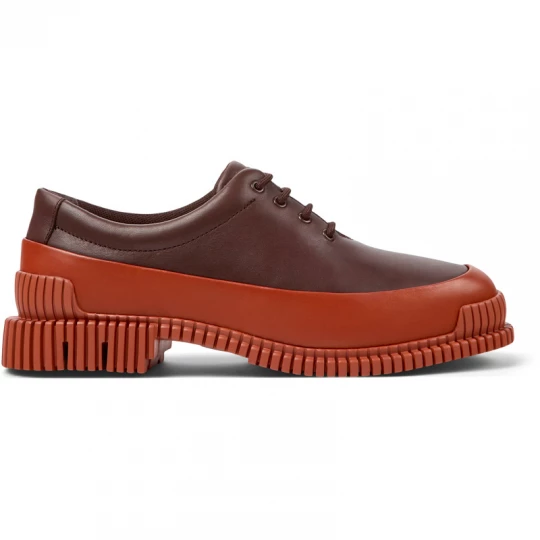 Foto van product CAMPER Pix - Nette schoenen voor Dames - Kastanjebruin, Rood, Smooth leather