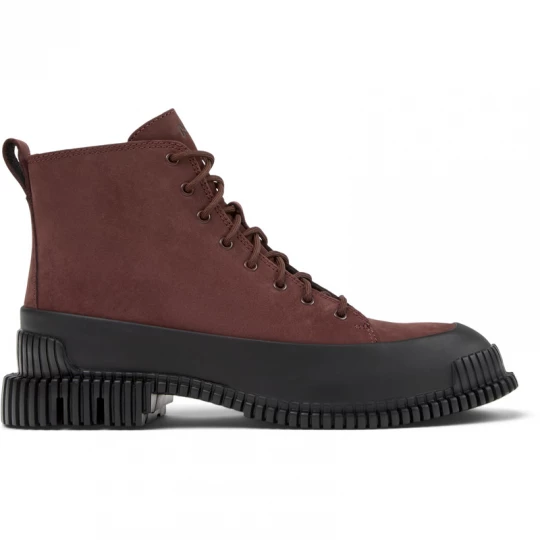 Foto van product CAMPER Pix - Vrijetijdsschoenen voor Dames - Kastanjebruin, Zwart, Smooth leather bordowy