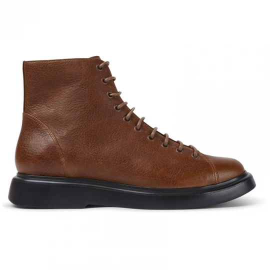 Foto van product CAMPER Poligono - Enkellaarzen voor Heren - Bruin, Smooth leather