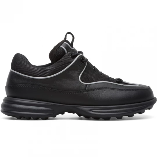 Foto van product CAMPER Pop Trading Company - Sneakers voor Dames - Zwart, Smooth leather / Cotton fabric