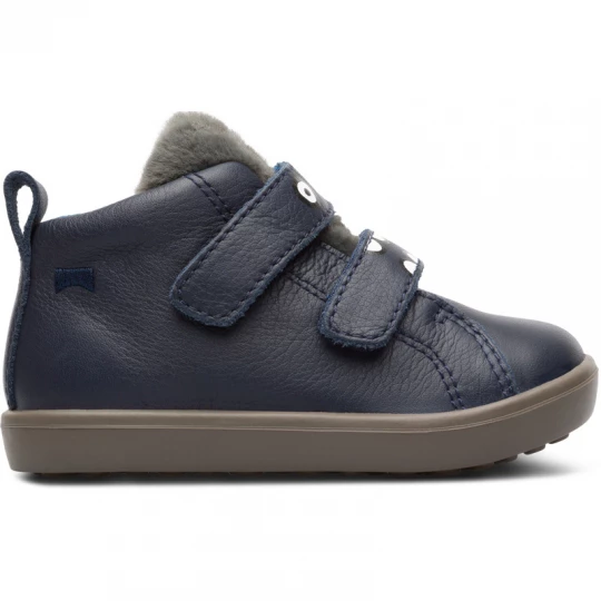 Foto van product CAMPER Pursuit - Laarzen voor Firstwalkers - Blauw, Smooth leather / Cotton fabric