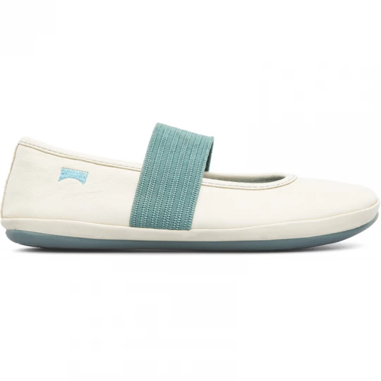 Foto van product CAMPER Right - Ballerina’s voor - Beige, Smooth leather