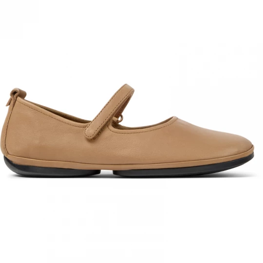 Foto van product CAMPER Right - Ballerina’s voor Dames - Nude, Smooth leather