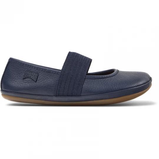 Foto van product CAMPER Right - Ballerina’s voor Meisjes - Blauw, Smooth leather