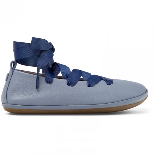 Foto van product CAMPER Right - Ballerina’s voor Meisjes - Blauw, Smooth leather