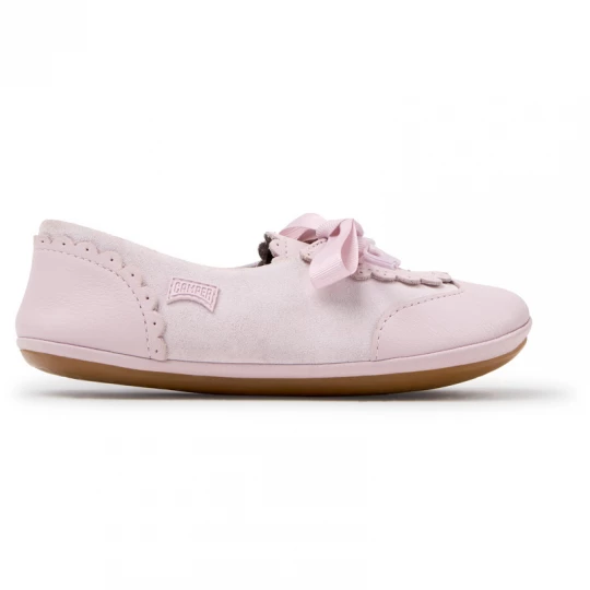 Foto van product CAMPER Right - Ballerina’s voor Meisjes - Roze, Smooth leather