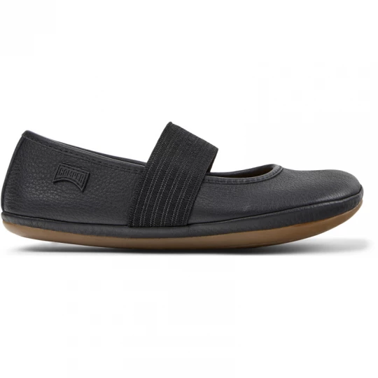 Foto van product CAMPER RIGHT - Ballerina’s voor Meisjes - Zwart, Smooth leather