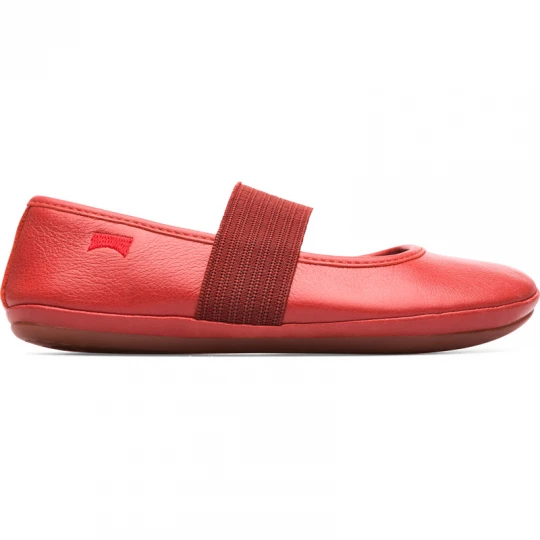 Foto van product CAMPER Right - Ballerina’s voor - Rood, Smooth leather