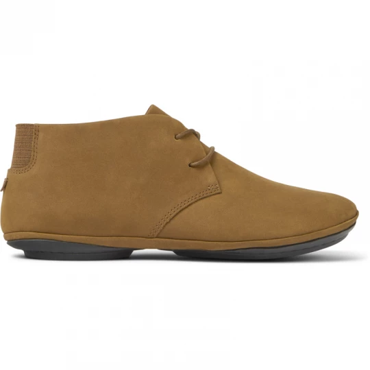 Foto van product CAMPER Right - Enkellaarzen voor Dames - Bruin, Suede