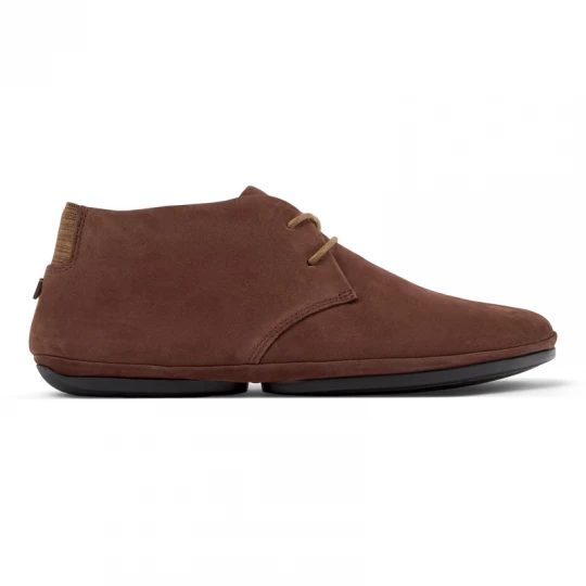 Foto van product CAMPER Right - Enkellaarzen voor Dames - Bruin, Suede
