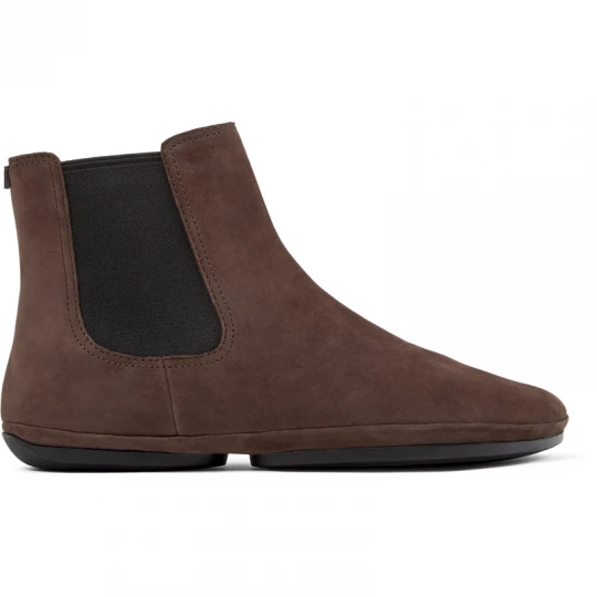 Foto van product CAMPER Right - Enkellaarzen voor Dames - Bruin, Suede