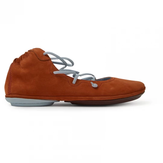 Foto van product CAMPER Right - Enkellaarzen voor Dames - Rood, Suede