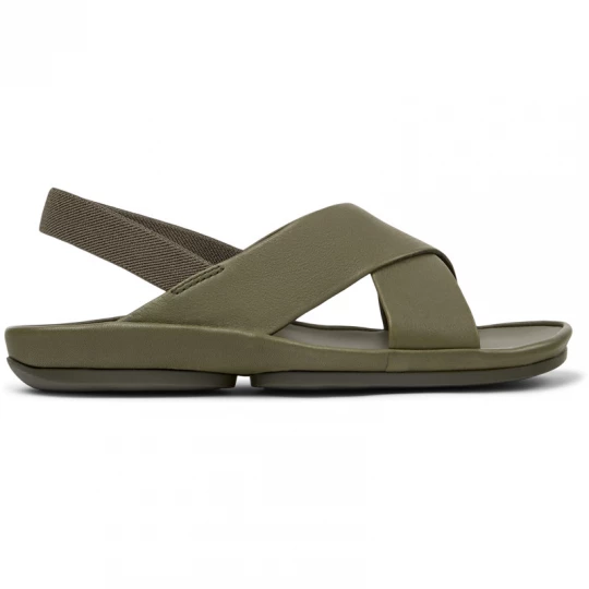 Foto van product CAMPER Right Isla - Sandalen voor Dames - Groen, Smooth leather
