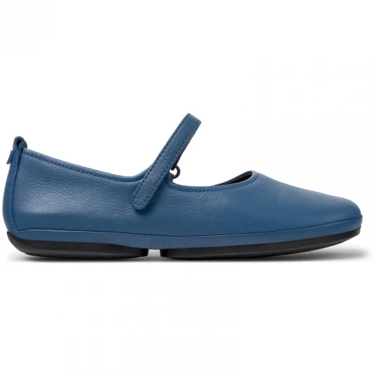 Foto van product CAMPER Right Nina - Ballerina’s voor Dames - Blauw, Smooth leather