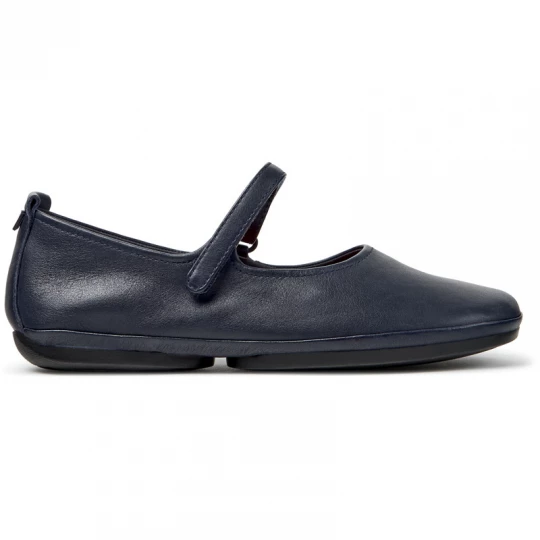 Foto van product CAMPER Right Nina - Ballerina’s voor Dames - Blauw, Smooth leather