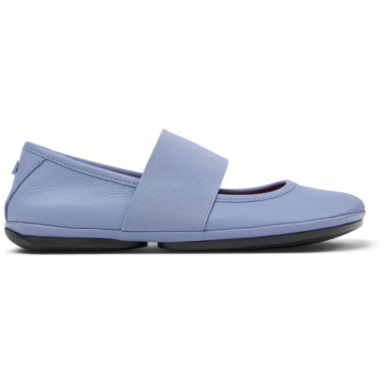 Foto van product CAMPER Right Nina - Ballerina’s voor Dames - Blauw, Smooth leather