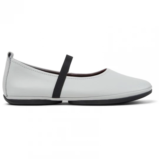 Foto van product CAMPER Right Nina - Ballerina’s voor Dames - Grijs, Smooth leather