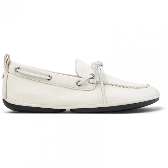 Foto van product CAMPER Right Nina - Ballerina’s voor Dames - Wit, Smooth leather