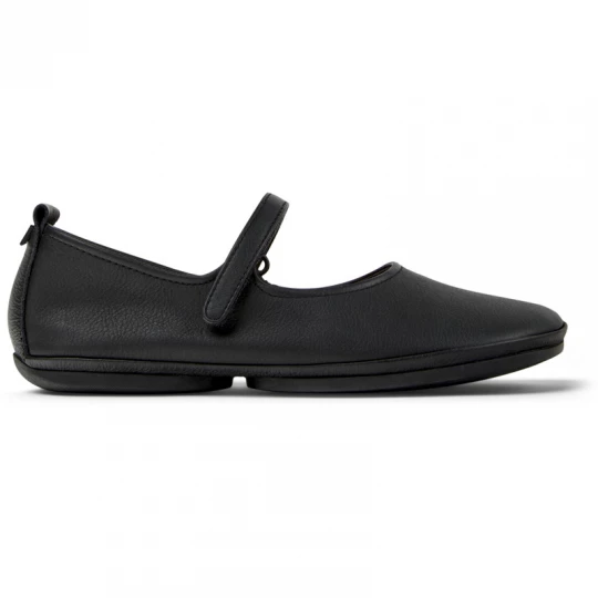 Foto van product CAMPER Right Nina - Ballerina’s voor Dames - Zwart, Smooth leather