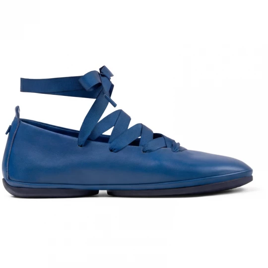 Foto van product CAMPER Right Nina - Nette schoenen voor Dames - Blauw, Smooth leather