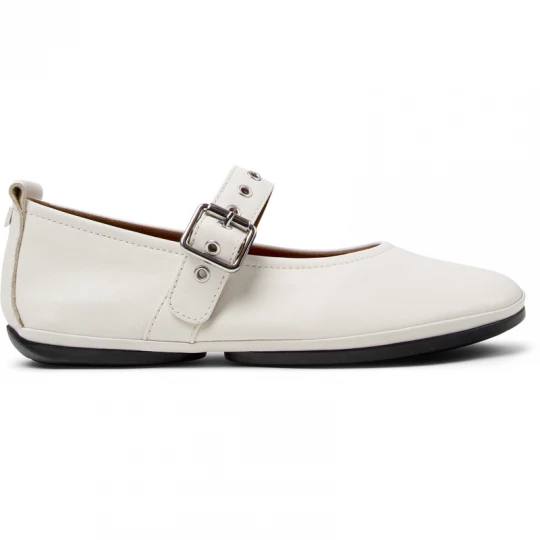 Foto van product CAMPER Right Nina - Nette schoenen voor Dames - Wit, Smooth leather