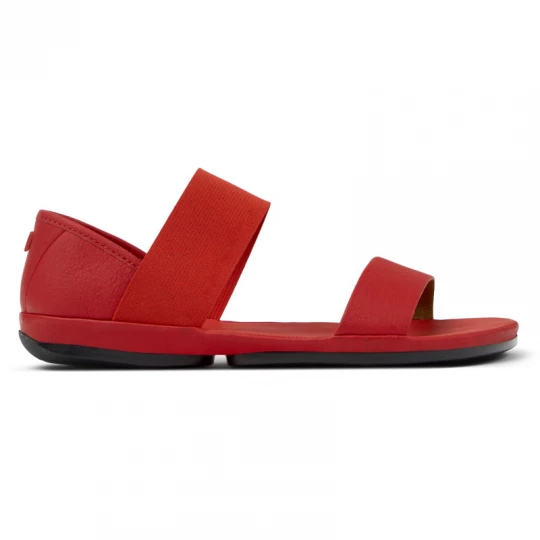 Foto van product CAMPER Right - Sandalen voor Dames - Rood, Smooth leather