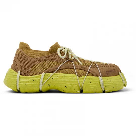 Foto van product CAMPER Roku - Sneakers voor Dames - Bruin, Geel, Cotton fabric