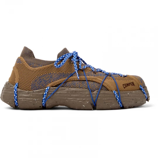 Foto van product CAMPER Roku - Sneakers voor Heren - Bruin, Blauw, Cotton fabric
