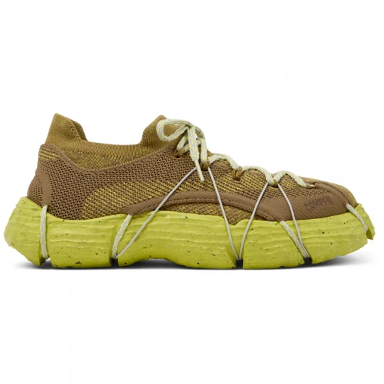 Foto van product CAMPER Roku - Sneakers voor Heren - Bruin, Geel, Cotton fabric
