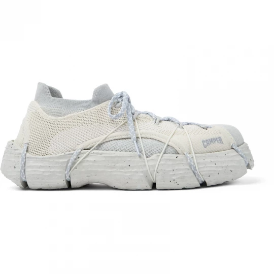 Foto van product CAMPER Roku - Sneakers voor Heren - Wit, Grijs, Cotton fabric