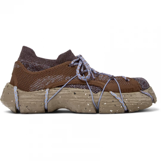 Foto van product CAMPER Roku - Vrijetijdsschoenen voor Dames - Bruin, Blauw, Cotton fabric