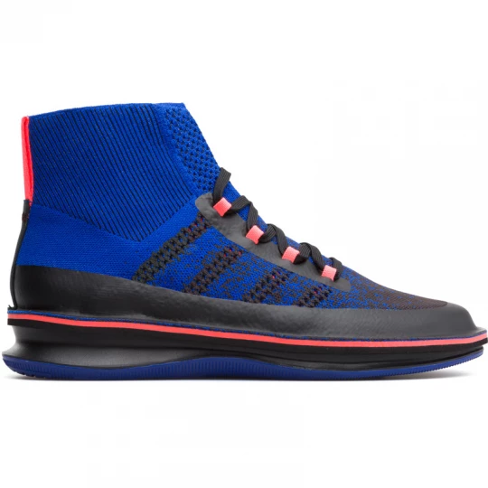 Foto van product CAMPER Rolling - Enkellaarzen voor Heren - Blauw, Zwart, Cotton fabric