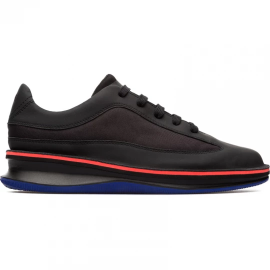 Foto van product CAMPER Rolling - Sneakers voor Dames - Zwart, Smooth leather / Cotton fabric