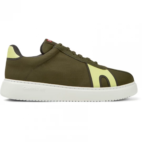 Foto van product CAMPER Runner K21 - Sneakers voor Heren - Groen, Cotton fabric