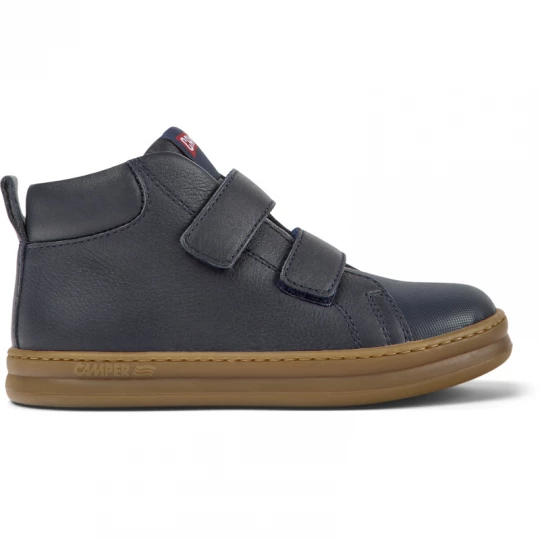 Foto van product CAMPER Runner - Laarzen voor Meisjes - Blauw, Smooth leather / Cotton fabric