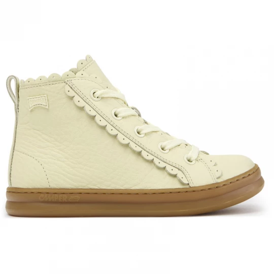 Foto van product CAMPER Runner - Nette vrijetijdsschoenen voor Meisjes - Beige, Smooth leather
