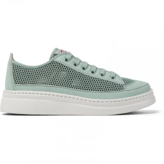 Foto van product CAMPER Runner - Sneakers voor Dames - Groen, Cotton fabric / Smooth leather