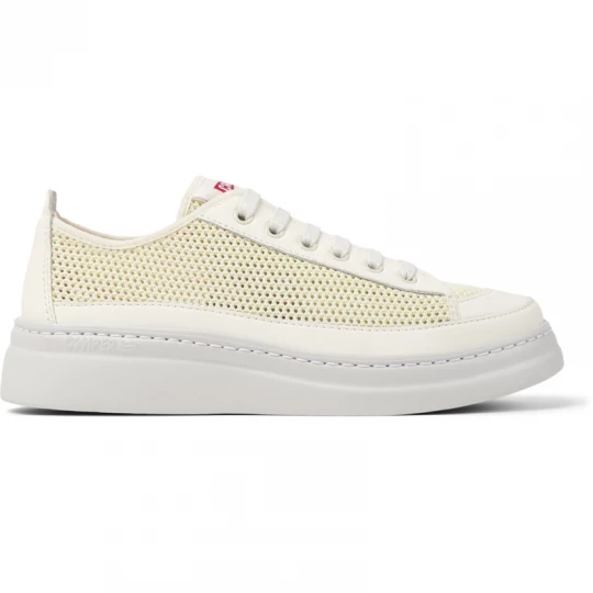 Foto van product CAMPER Runner - Sneakers voor Dames - Wit, Cotton fabric / Smooth leather