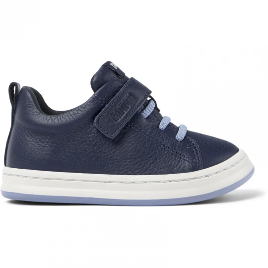 Foto van product CAMPER Runner - Sneakers voor Firstwalkers - Blauw, Smooth leather