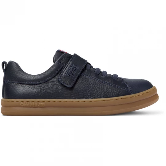 Foto van product CAMPER Runner - Sneakers voor Meisjes - Blauw, Smooth leather / Cotton fabric