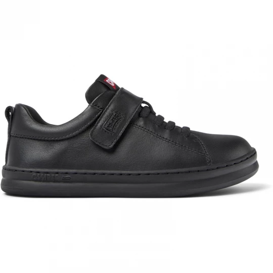 Foto van product CAMPER Runner - Sneakers voor Meisjes - Zwart, Smooth leather / Cotton fabric