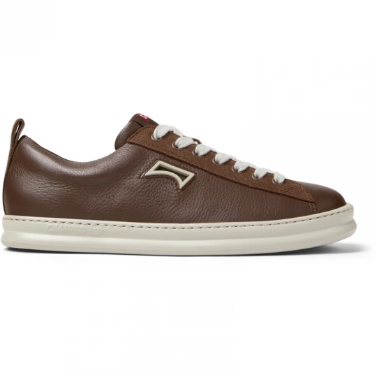 Foto van product CAMPER Runner - Vrijetijdsschoenen voor Heren - Bruin, Smooth leather